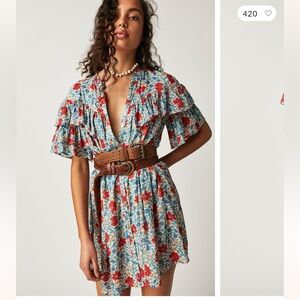 SPELL | Village Mini Ruffle Top Size L